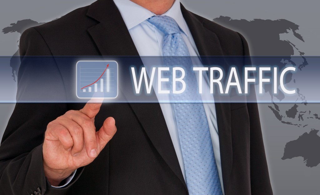 web traffic concept
